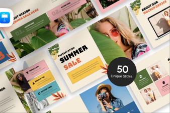 Summer Sale Keynote Template